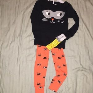 carters cat pajamas